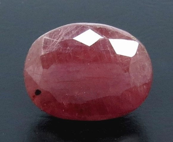 6.58/CT Natural Indian Ruby with Govt. Lab Certificate (1221)