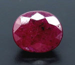 Load image into Gallery viewer, 5.83/CT Natural Indian Ruby with Govt. Lab Certificate (1221)
