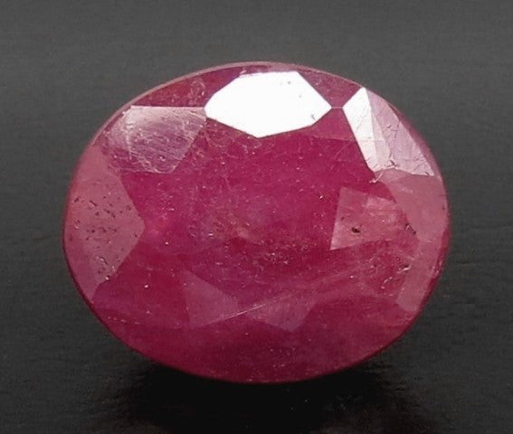 11.16/CT Natural Indian Ruby with Govt. Lab Certificate (1221)