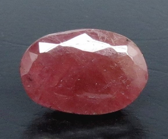 5.43/CT Natural Indian Ruby with Govt. Lab Certificate (1221)