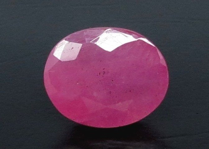 4.74/CT Natural Mozambique Ruby with Govt. Lab Certificate (23310)