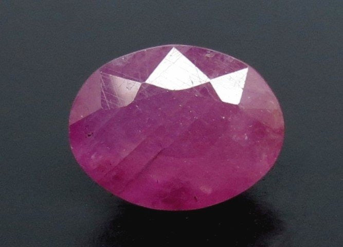 5.66/CT Natural Mozambique Ruby with Govt. Lab Certificate (23310)