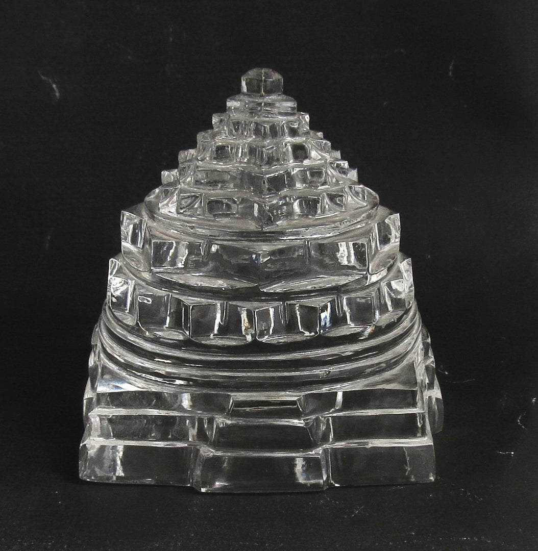 Sphatik Shree Yantra-(60)