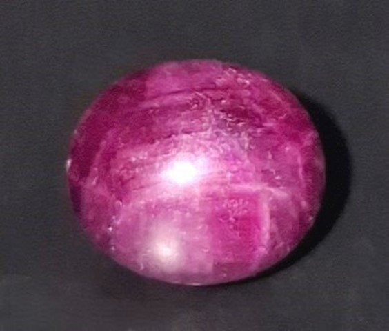 6.74/CT Natural Star Ruby with Govt. Lab Certificate-5661