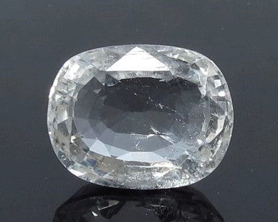 6.03 Ratti Natural White Topaz  with Govt Lab Certificate (1665)