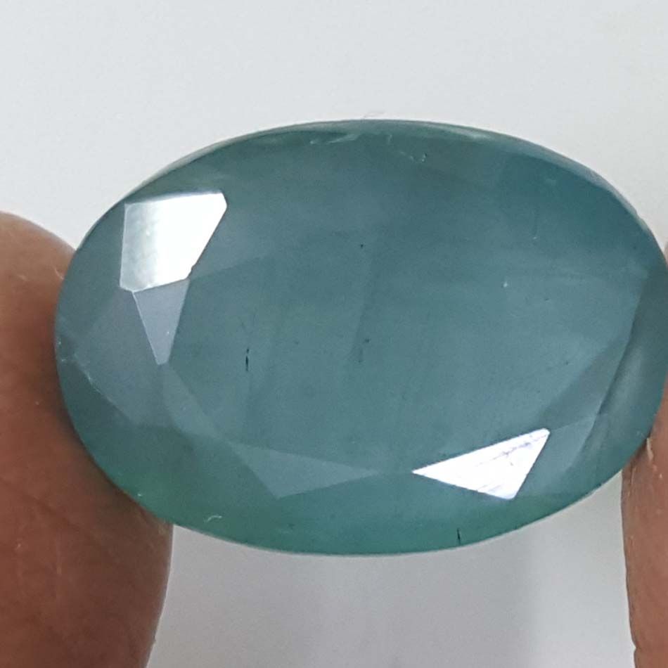 8.97/CT Natural Panna Stone With Govt. Lab Certificate  (4551)