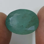 Load image into Gallery viewer, Natural ZAMBIAN   Panna Stone With Govt. Lab Certificate  (2331) - 8.39 CT.
