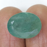 Load image into Gallery viewer, Natural ZAMBIAN   Panna Stone With Govt. Lab Certificate  (2331) - 8.39 CT.
